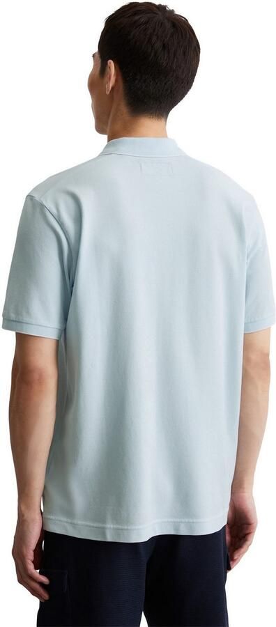 Marc O'Polo Poloshirt van piqué regular fit contrasterende details - Foto 3