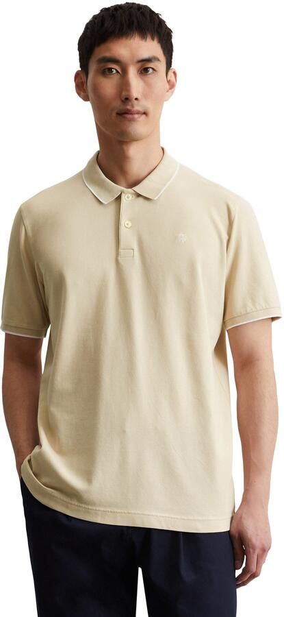 Marc O'Polo Poloshirt van piqué regular fit contrasterende details - Foto 4