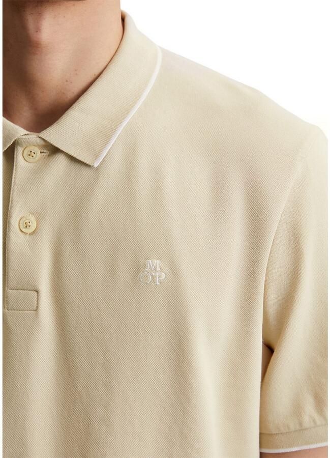 Marc O'Polo Poloshirt van piqué regular fit contrasterende details - Foto 2