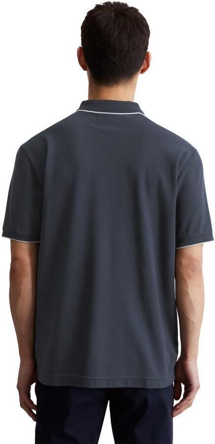 Marc O'Polo Poloshirt van piqué regular fit contrasterende details - Foto 3