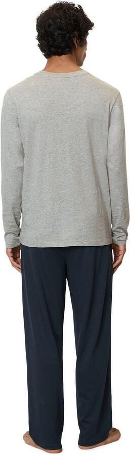 Marc O'Polo Pyjama Mix & Match Cotton met merkembleem op de borst (set 2-delig) - Foto 5