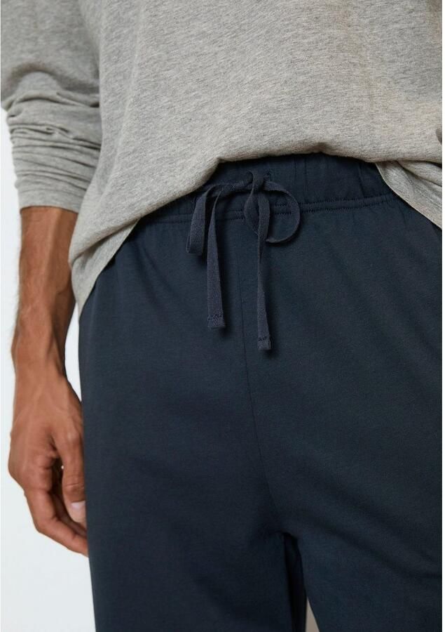 Marc O'Polo Pyjama Mix & Match Cotton met merkembleem op de borst (set 2-delig) - Foto 2