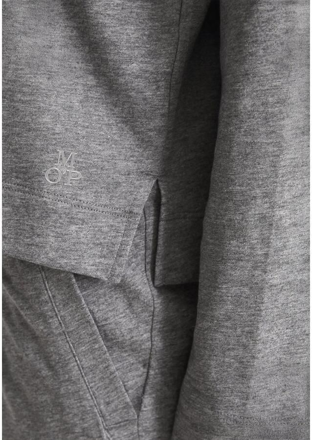 Marc O'Polo Pyjama top Mix & Match Cotton-Woven Ronde hals zijsplitten lange mouwen katoen - Foto 2