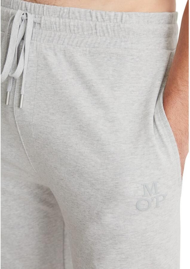Marc O'Polo Pyjamabroek Heavy-jersey met stijlvolle logoprint