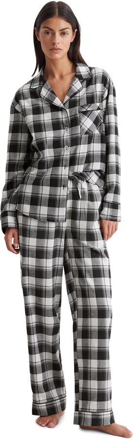 MARC O POLO Loungebroek van flanel van biologisch katoen model 'COZY FLANNEL' - Foto 5