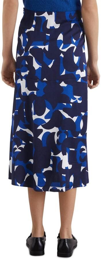 Marc O'Polo Satijnen rok in uitlopende a-lijn gesneden - Foto 3