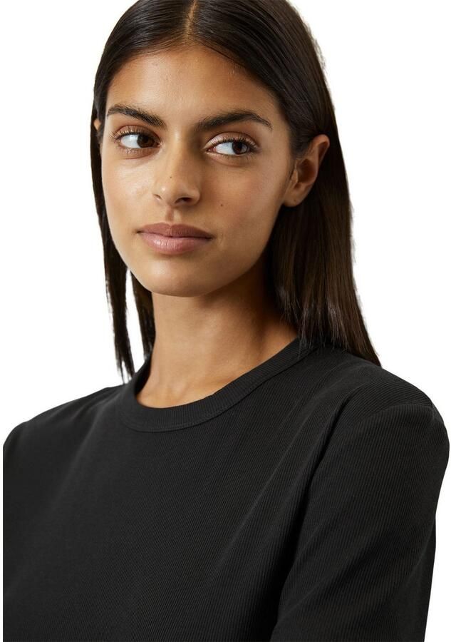 Marc O'Polo Shirt met korte mouwen MODERN MOVE met geribde structuur - Foto 2