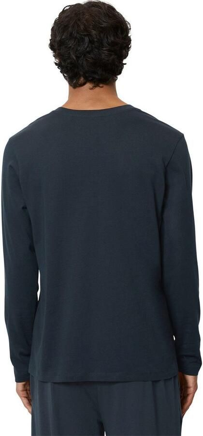 Marc O'Polo Shirt met lange mouwen Mix & Match Cotton met lange mouwen en logo-embossing - Foto 4