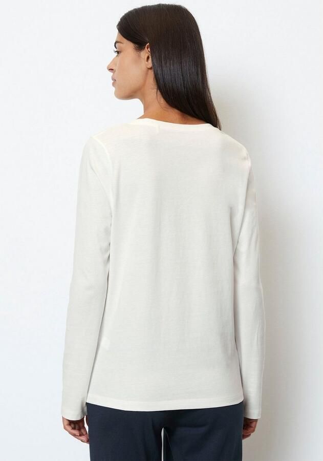 Marc O'Polo Shirt met lange mouwen Mix & Match Cotton Ronde hals Single Jersey katoen lange mouwen Regular Fit - Foto 2