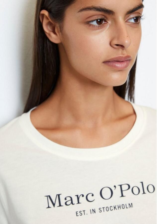 Marc O'Polo Shirt met lange mouwen Mix & Match Cotton Ronde hals Single Jersey katoen lange mouwen Regular Fit - Foto 3