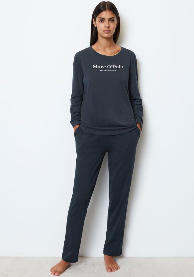 Marc O'Polo Shirt met lange mouwen Mix & Match Cotton Ronde hals Single Jersey katoen lange mouwen Regular Fit - Foto 6