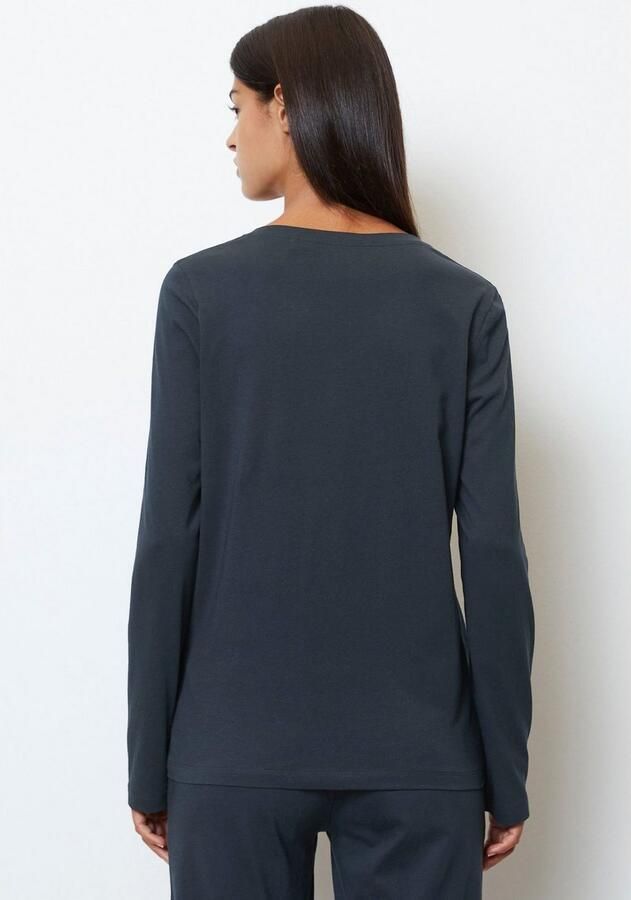 Marc O'Polo Shirt met lange mouwen Mix & Match Cotton Ronde hals Single Jersey katoen lange mouwen Regular Fit - Foto 3