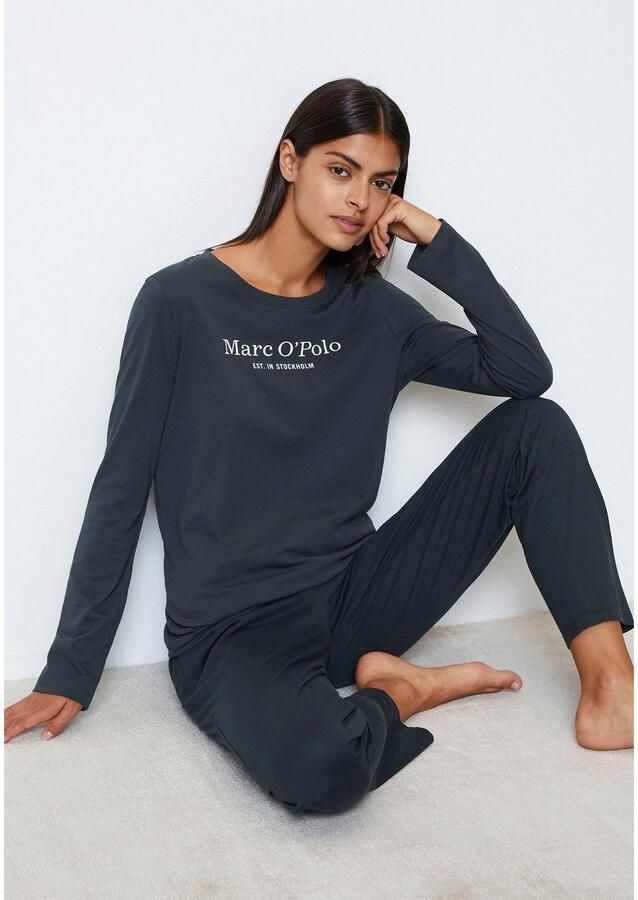 Marc O'Polo Shirt met lange mouwen Mix & Match Cotton Ronde hals Single Jersey katoen lange mouwen Regular Fit - Foto 2