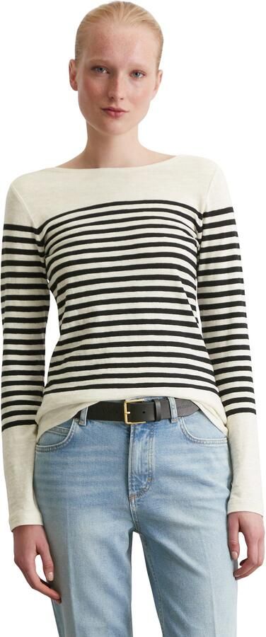 Marc O'Polo Regular fit shirt met lange mouwen van puur katoen - Foto 5