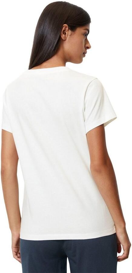 Marc O'Polo Shirt voor eronder Mix & Match Cotton-Woven met logoprint op borsthoogte - Foto 4