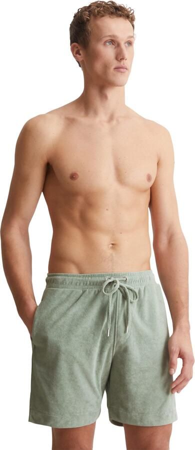 Marc O'Polo Short Terry Towel Met bindband en trekkoord - Foto 5