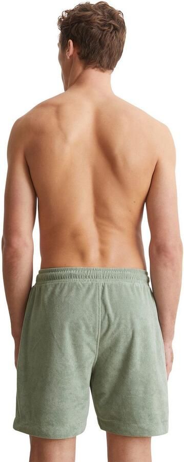 Marc O'Polo Short Terry Towel Met bindband en trekkoord - Foto 4