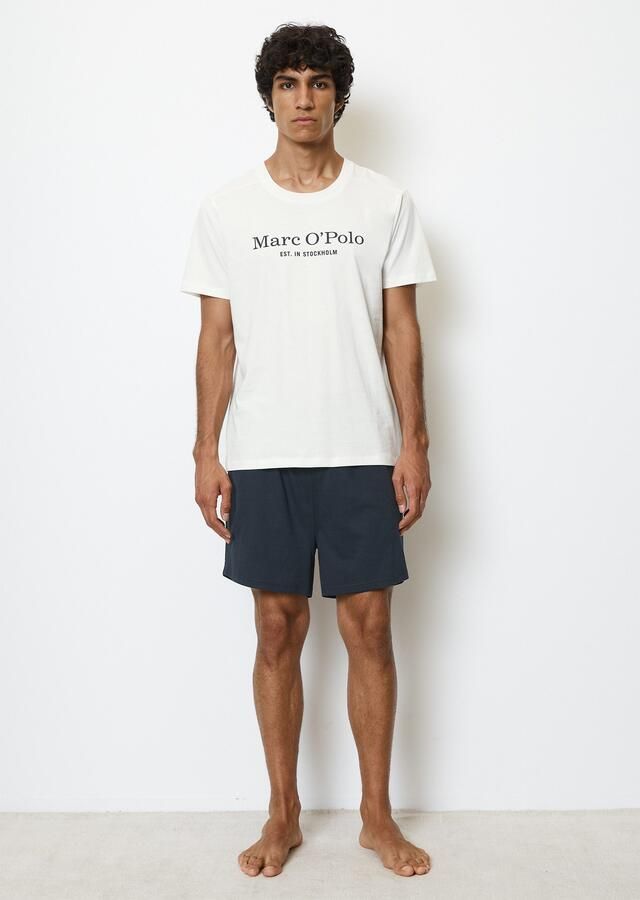 Marc O'Polo Shortama Korte mouw shorts ronde hals katoen (2-delig) - Foto 5