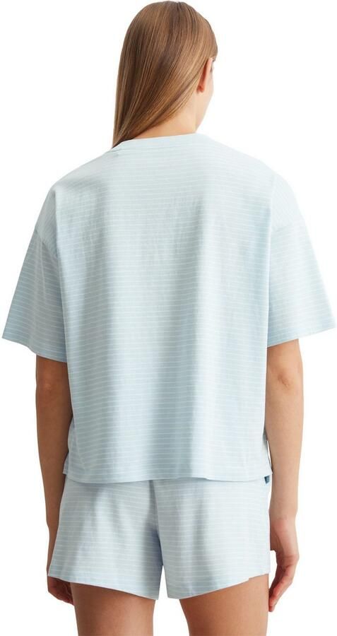 Marc O'Polo Shortama Mix & Match Cotton met fijn gestreept ontwerp (2-delig) - Foto 3