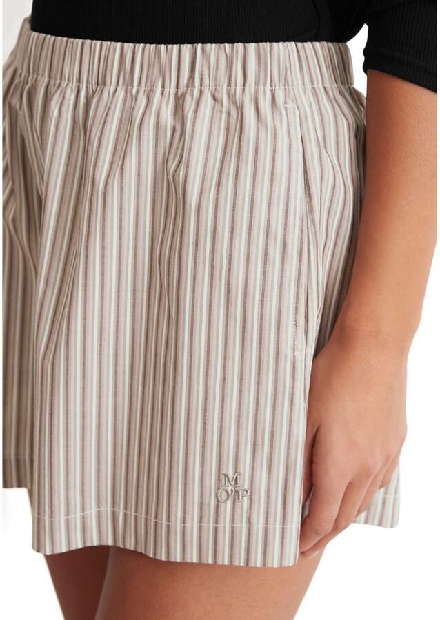 Marc O'Polo Shortama Mix & Match Cotton-Woven met stijlvol streepdesign (2-delig) - Foto 2