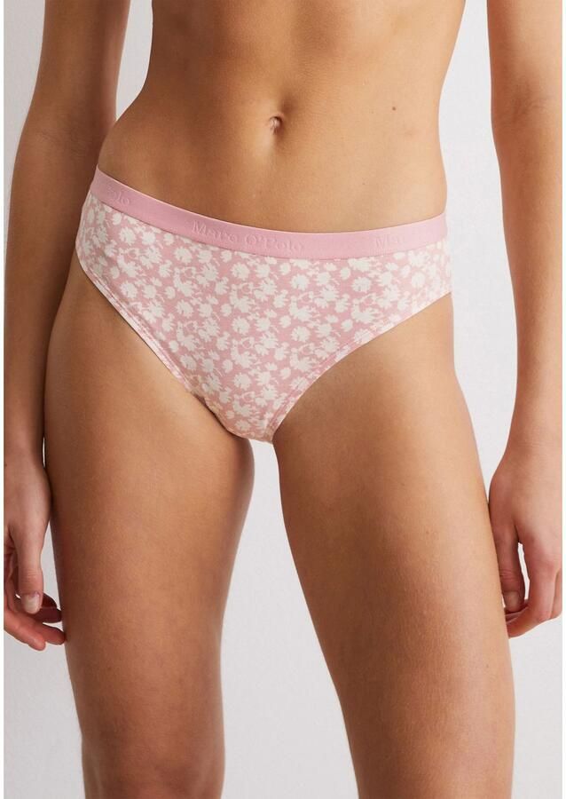 Marc O'Polo Slip Essentials met elastische band met logo (Set van 3)