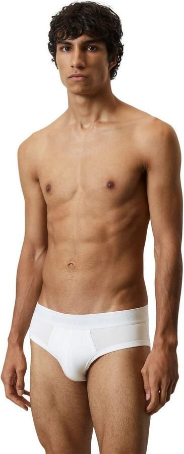 Marc O'Polo Broek met label in band in een set van 3 stuks model 'ESSENTIALS' - Foto 3