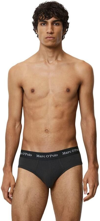 Marc O'Polo Broek met label in band in een set van 3 stuks model 'ESSENTIALS' - Foto 2