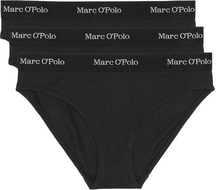 Marc O'Polo Slip Essentials Woven met discreet logo-detail (set 3 stuks) - Foto 5