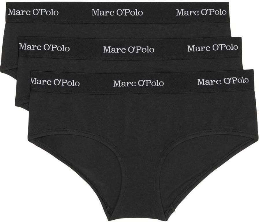Marc O'Polo Slip met elastische band met logo in een set van 3 stuks model 'ESSENTIALS' - Foto 5