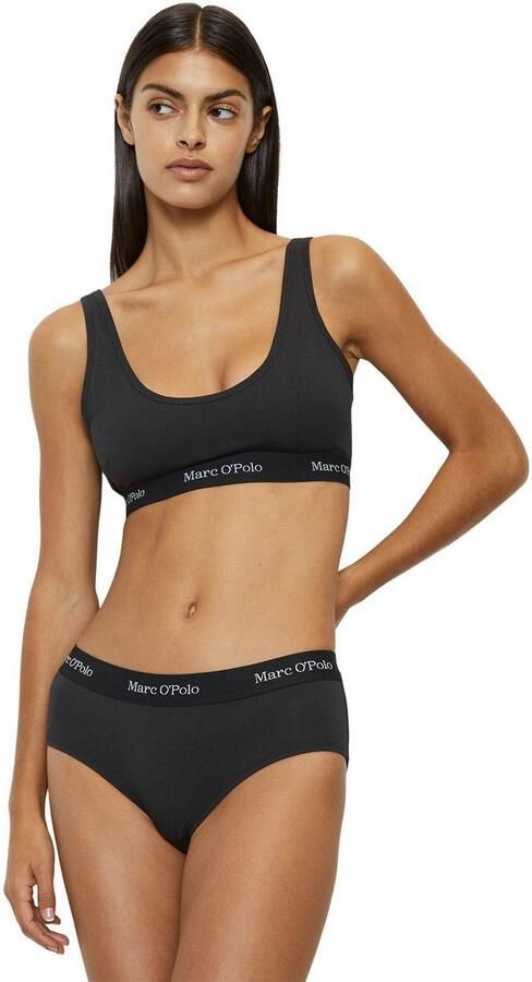 Marc O'Polo Slip met elastische band met logo in een set van 3 stuks model 'ESSENTIALS' - Foto 4