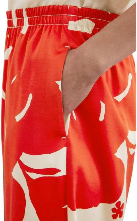 Marc O'Polo Stoffen broek Met all-over print glad en glanzend oppervlak