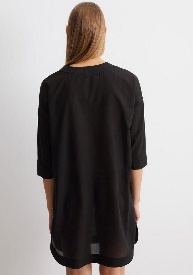 Marc O'Polo Strandjurk lichte tuniekjurk zijspliten - Foto 3