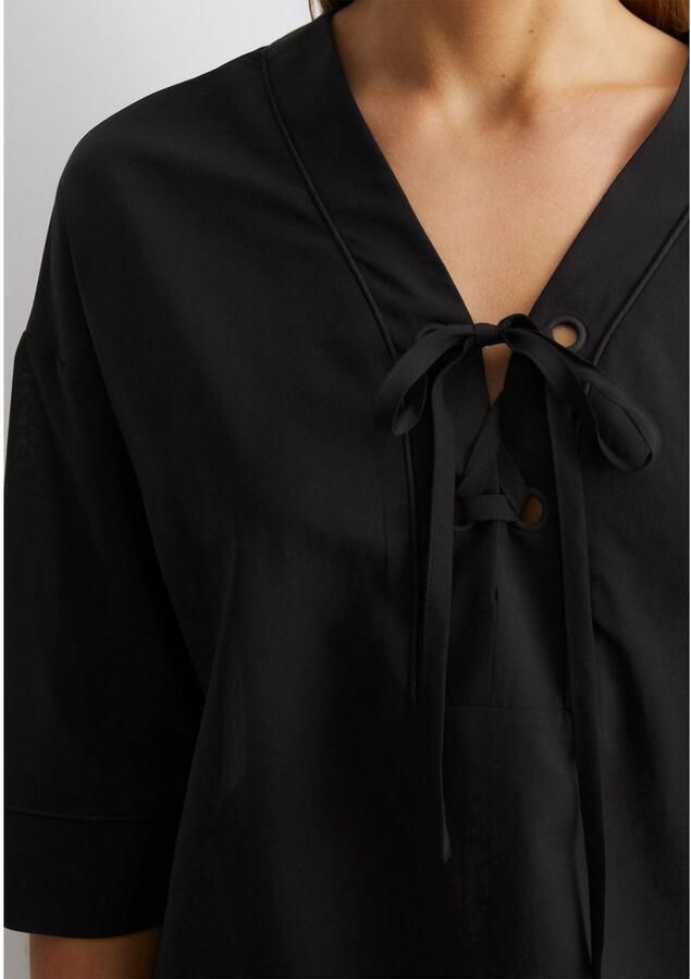 Marc O'Polo Strandjurk lichte tuniekjurk zijspliten - Foto 2