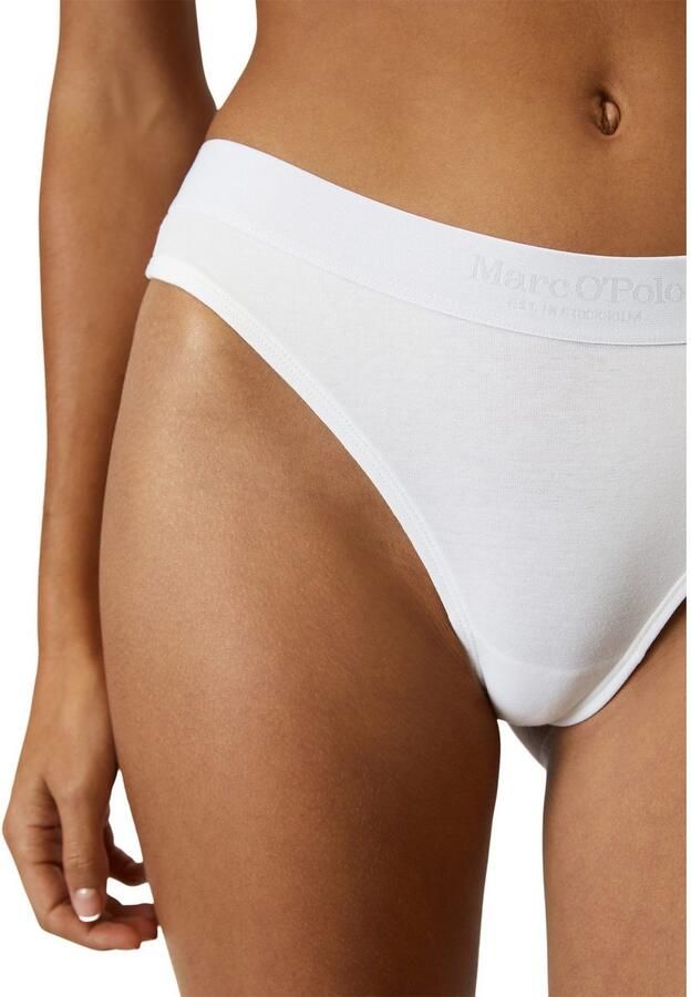 Marc O'Polo String met elastische band met logo in een set van 3 stuks - Foto 2