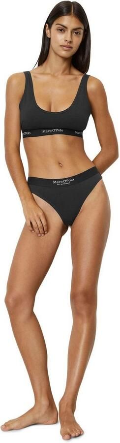 Marc O'Polo String met elastische band met logo in een set van 3 stuks - Foto 4