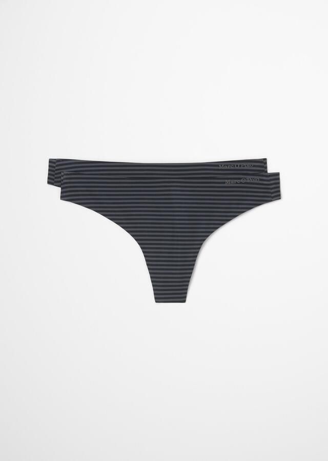 Marc O'Polo String SECOND SKIN met platte naden (Set van 2) - Foto 4