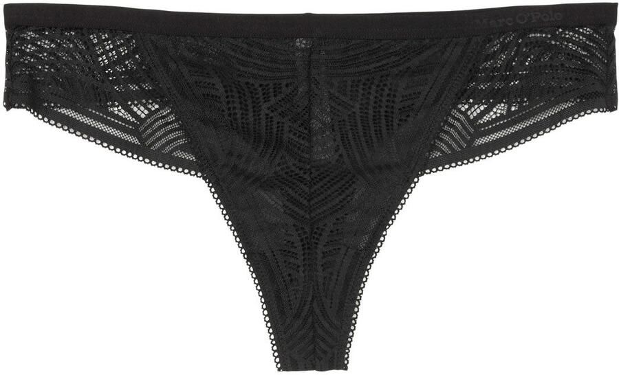 Marc O'Polo String Timeless Lace met fijne kant - Foto 4