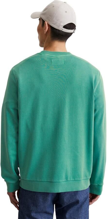 Marc O'Polo Sweatshirt Basic met ribboorden regular lichte zomer-sweatstof - Foto 3