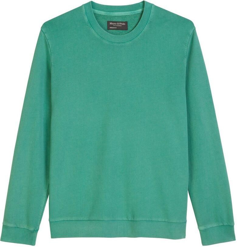 Marc O'Polo Sweatshirt Basic met ribboorden regular lichte zomer-sweatstof
