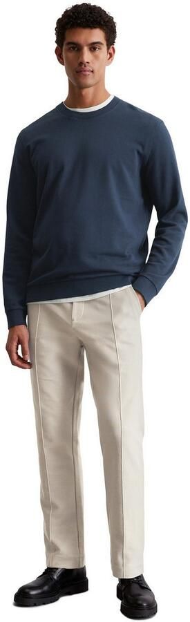 Marc O'Polo Sweatshirt Basic met ribboorden regular lichte zomer-sweatstof - Foto 4