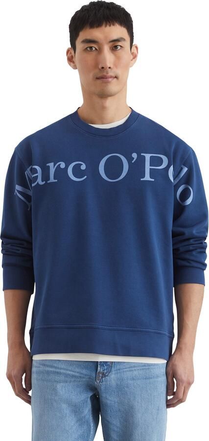Marc O'Polo Sweatshirt groot logo-print op de borst - Foto 4