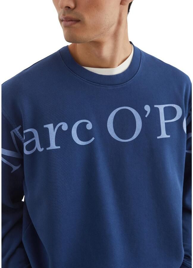 Marc O'Polo Sweatshirt groot logo-print op de borst - Foto 2
