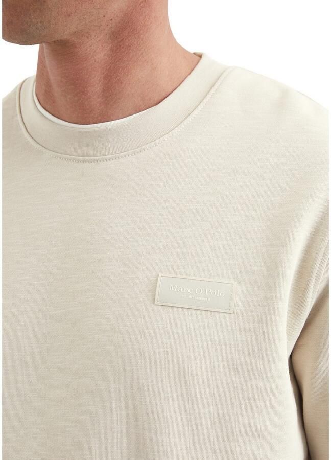 Marc O'Polo Sweatshirt met licht onregelmatige slub-sweatstructuur - Foto 2