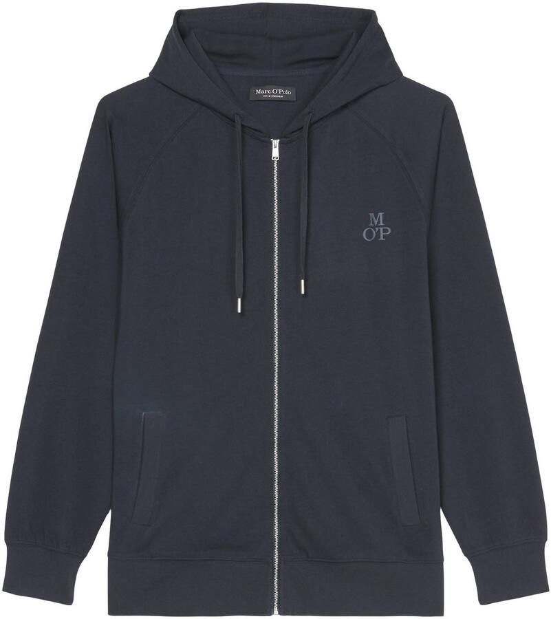 Marc O'Polo Sweatvest Heavy-jersey met stijlvolle logoprint