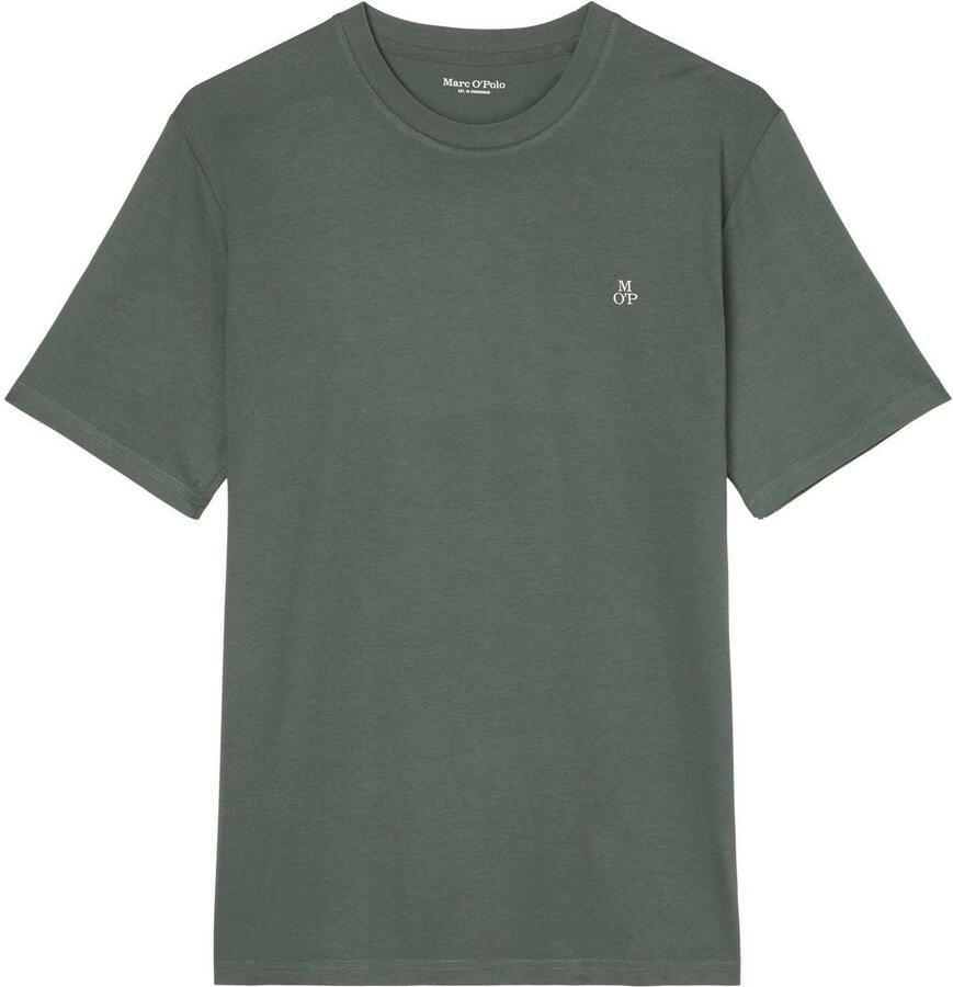 Marc O'Polo T-shirt Logo-T-shirt van bio-katoen