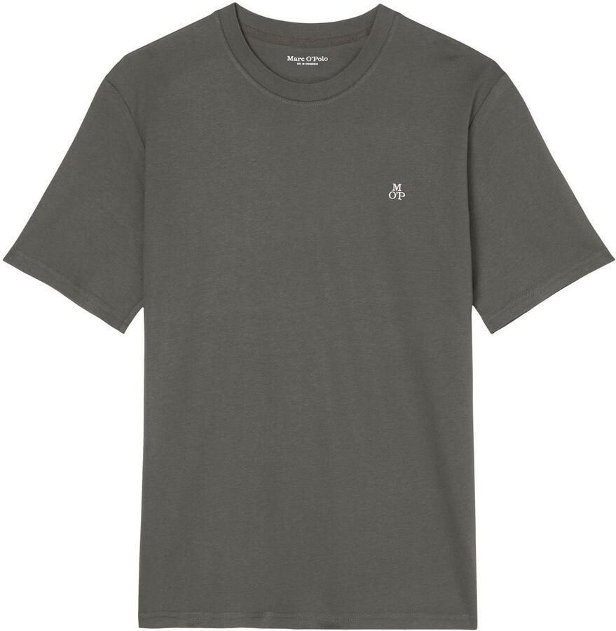 Marc O'Polo T-shirt Logo-T-shirt van bio-katoen