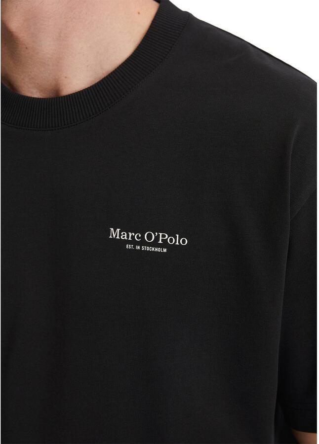 Marc O'Polo T-shirt met grote print op de rug - Foto 2