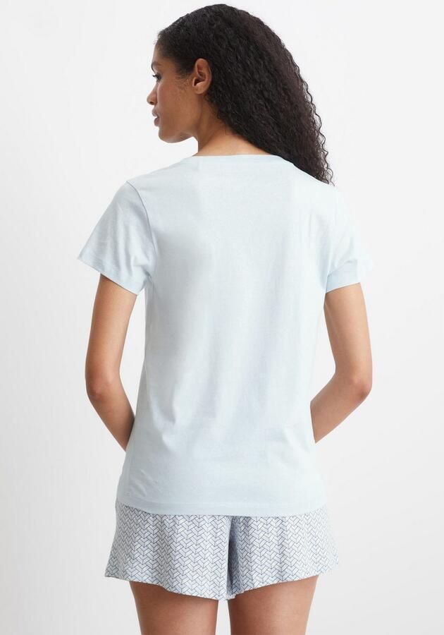 Marc O'Polo T-shirt Mix & Match Cotton Korte mouw ronde hals katoen - Foto 4