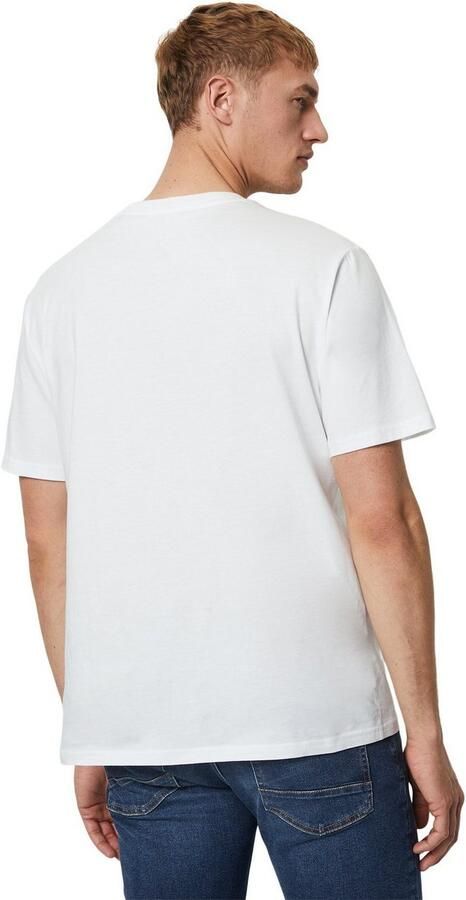 Marc O'Polo T-shirt met rechte pasvorm en ronde hals - Foto 2