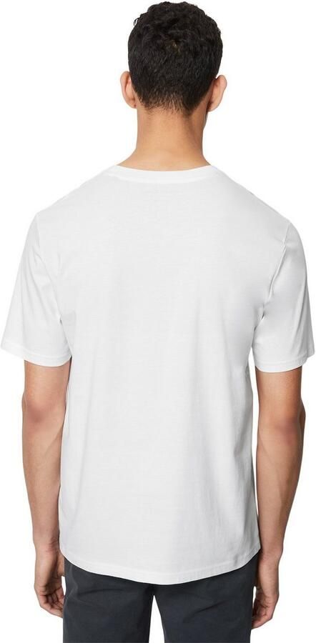 Marc O'Polo T-shirt met rechte pasvorm en ronde hals - Foto 2